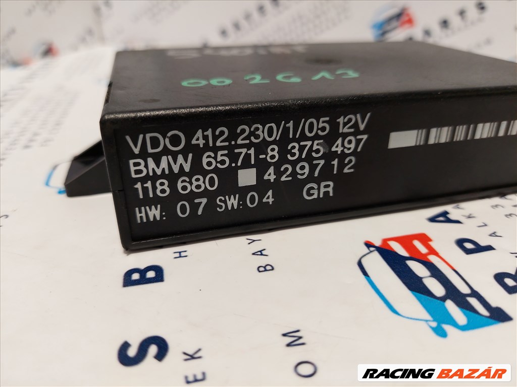 BMW E38 E39 VDO tempomat vezérlő doboz eladó (002613) 65718375497 2. kép