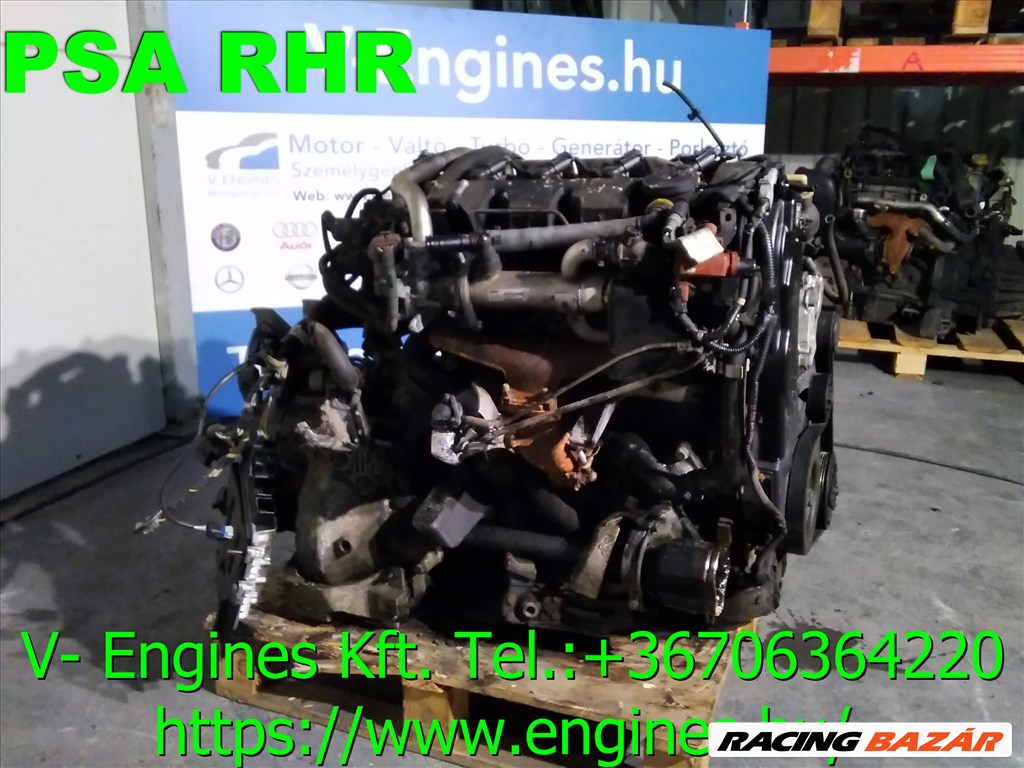 PSA RHR bontott motor,  3. kép