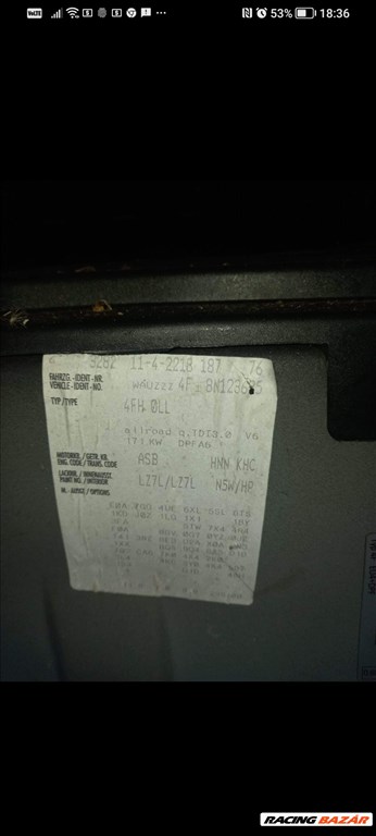 Audi A8 (D3 - 4E) 3.0 TDI quattro Automata váltó 2. kép