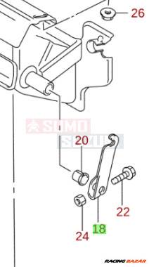 Suzuki Jimny kuplung pedál állító kampó 49821-81A50