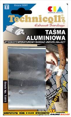 Kipufogó javító alumínium szalag