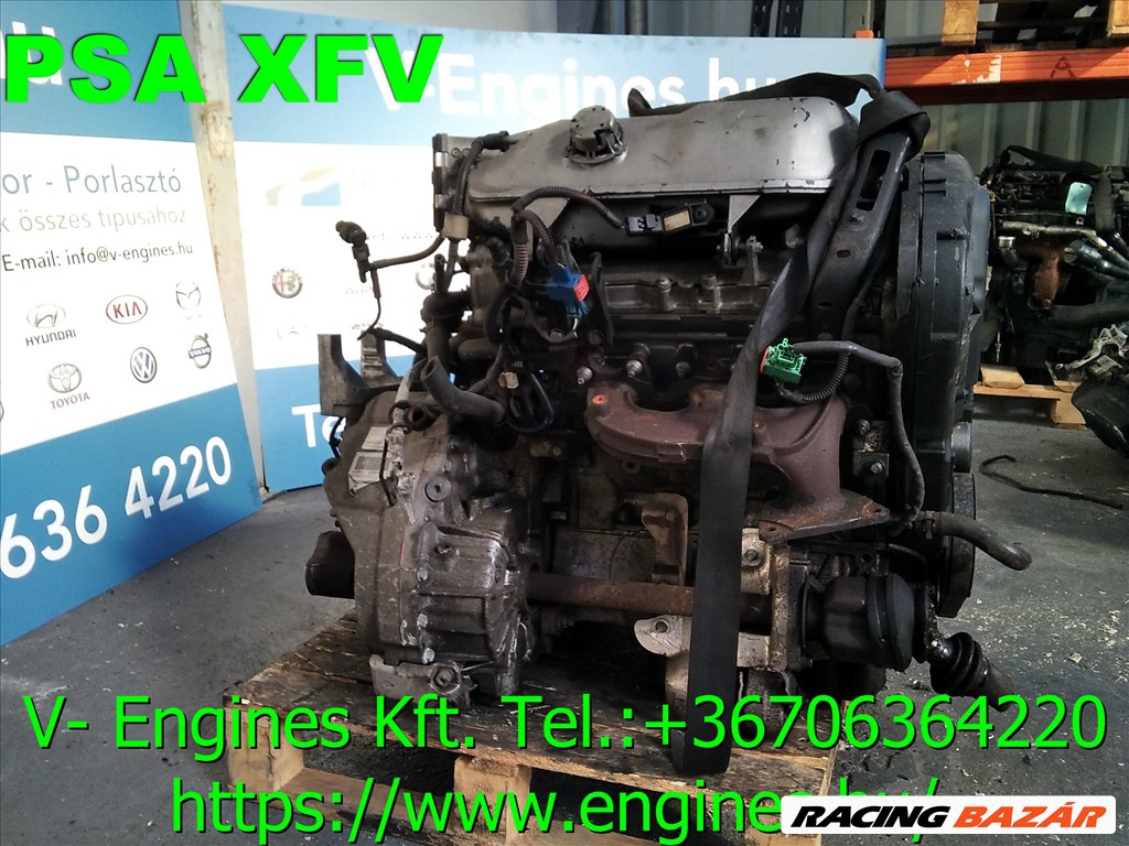 PSA XFV  bontott motor,  2. kép