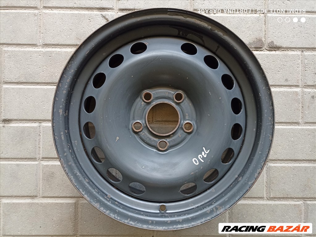 5x110 15" Opel használt lemezfelni garnitúra (R151) 6. kép