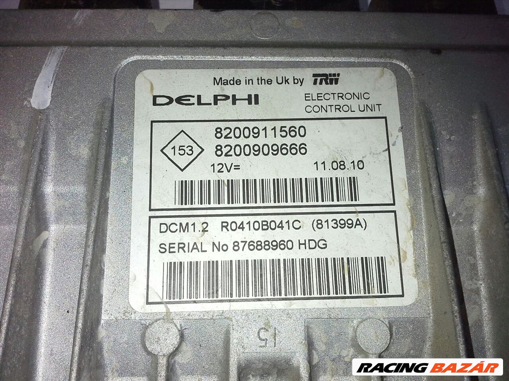 Renault Clio III 1.5 dCi ECU  8200911560 3. kép