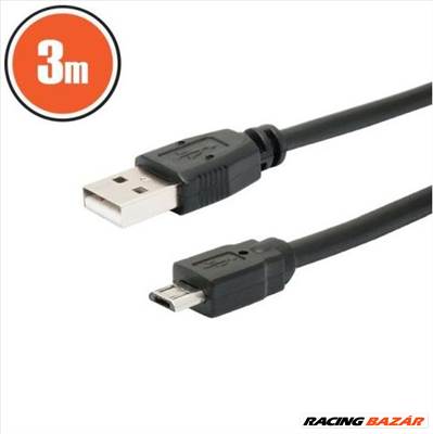 USB / MICRO USB kábel 3M