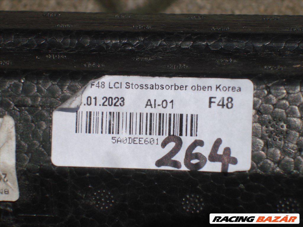 BMW X1 F48 LCI első lökhárító ütközés elnyelő hab 8493435 5. kép