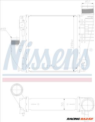 NISSENS 96380 Intercooler