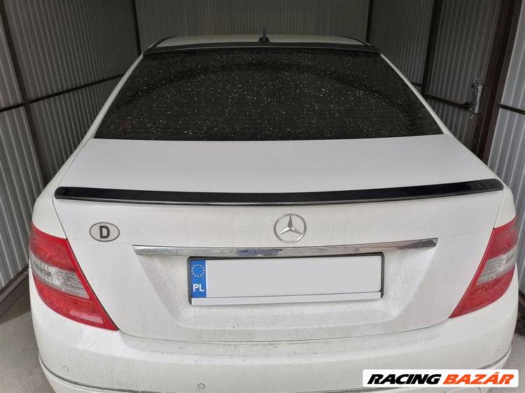 Csomagtér ajtó spoiler  - Mercedes-Benz C-osztály W204 07-13 Carbon 1. kép