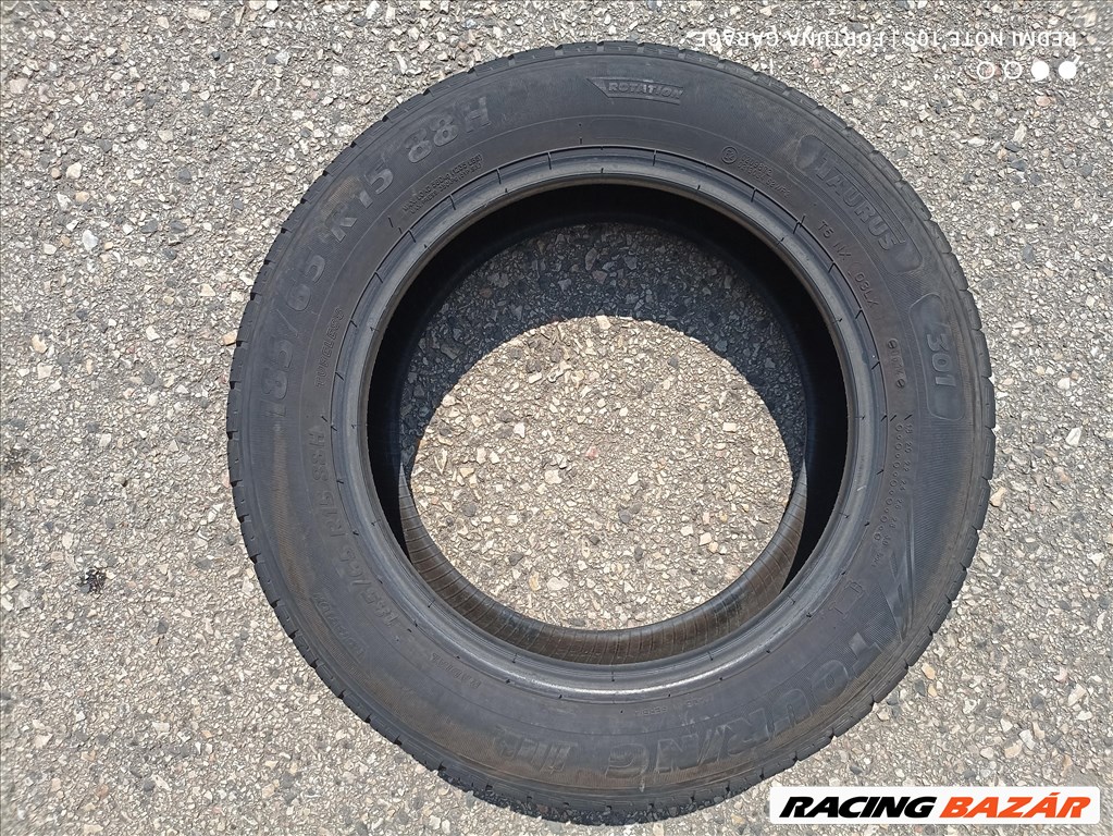  185/65 R15" Taurus használt nyári gumik 3. kép