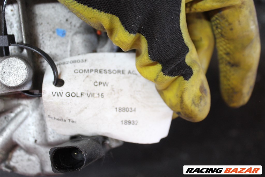 Volkswagen Golf VII klímakompresszor  5q0820803f 2. kép