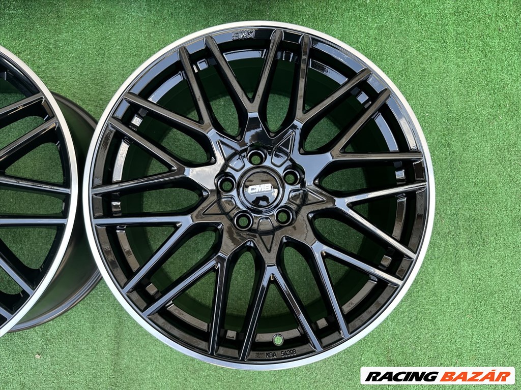 R19 5x112 (66,5) CMS C25 - 8.5J ET50 - Black Rim Diamond Gloss - NEW - 600EUR  4. kép