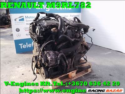 RENAULT M9RL 782 bontott motor