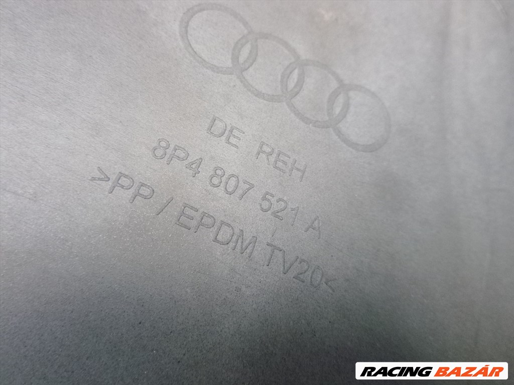 Audi A3 (8P) 5 AJTÓS, HÁTSÓ FEKETE lökhárító 8P4 807 521 A  8p4807511 16. kép