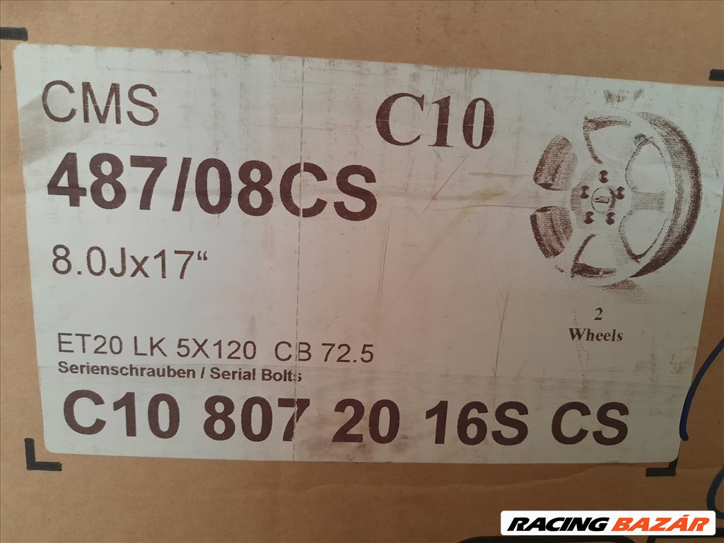 ÚJ 17-es alufelni BMW-re, stb ... (CMS) 5x120 . 8Jx17 Et20  3. kép