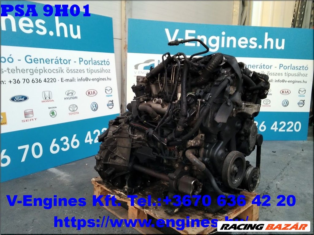 PSA 1.6 HDI 9H01 motor 2. kép