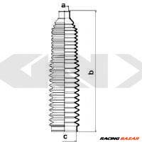 SPIDAN 83686 - kormánymű gumiharang AUDI SEAT SKODA VW