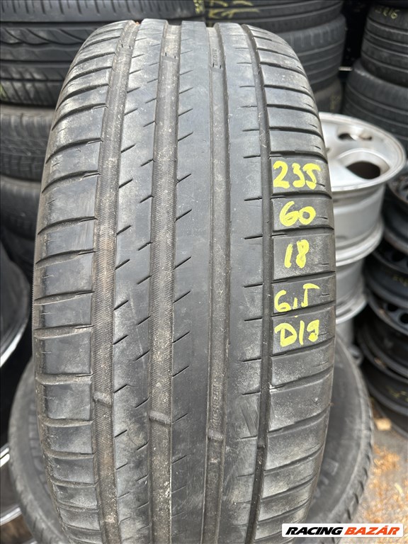 Michelin Pilot Sport 4 SUV 235/60 R18 107V XL 6,5mm-es nyárigumi garnitura eladó 1. kép