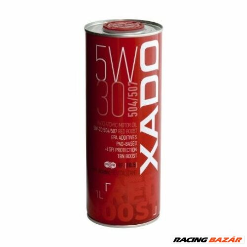 XADO Atomic 5W-30 504/507 RED BOOST 1L kiszerelésű szintetikus motorolaj 26196 1. kép