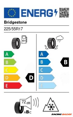 Bridgestone LM001* RFT 225/55 R17 97H téli gumi 2. kép