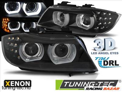 BMW E90/E91 09-11 HID DRL BLACK LED Tuning-Tec Fén