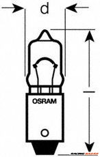 OSRAM 64111-02B - izzó, belső világítás 1. kép