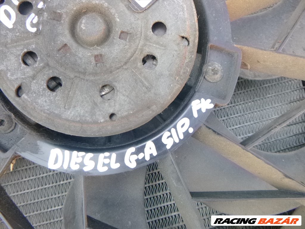 Opel Astra G 2,0 DTI vízhűtő ventilátorral GM 09 158 485 EZ,  GM 90 570 740  gm90570740 2. kép