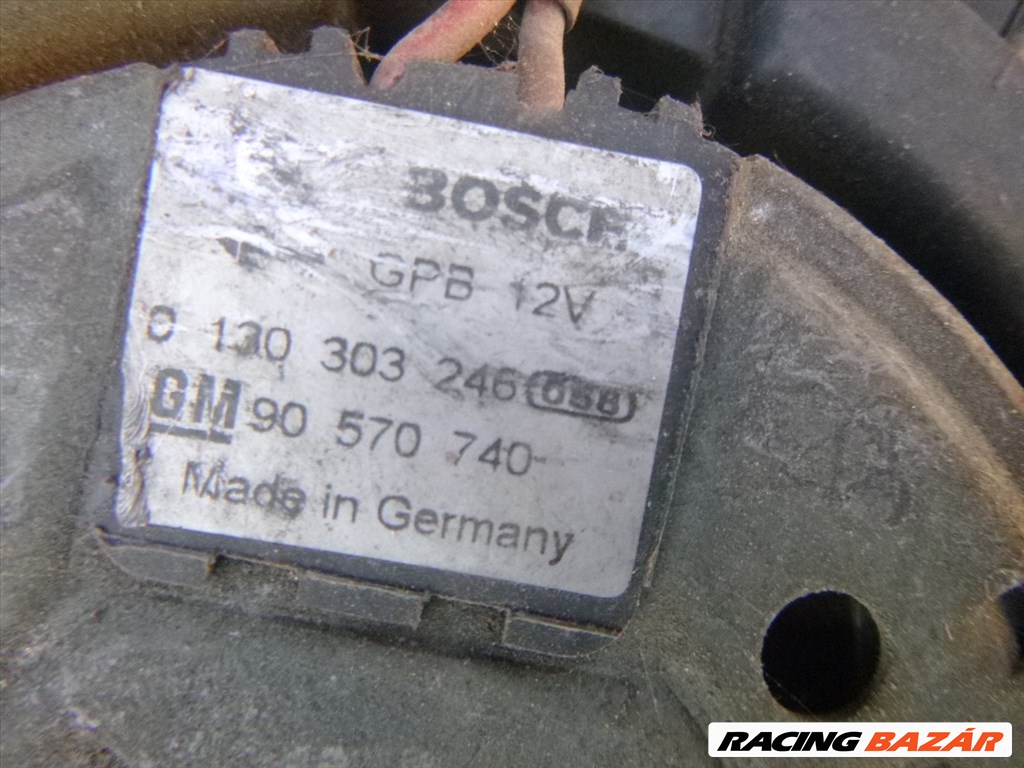 Opel Astra G 2,0 DTI vízhűtő ventilátorral GM 09 158 485 EZ,  GM 90 570 740  3. kép