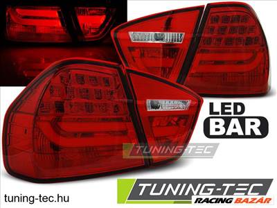 BMW E90 03.05-08.08 RED LED BAR Tuning-Tec Hátsó L