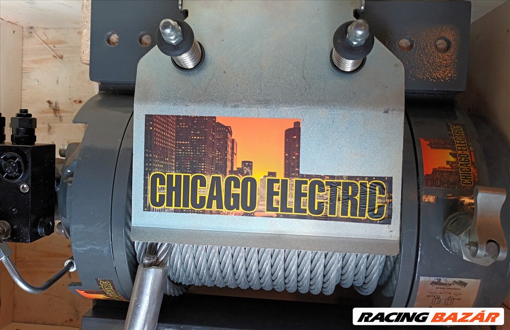 Chicago Electric 11 Tonnás Hidraulikus Csörlő Élettertam Garanciával 6. kép