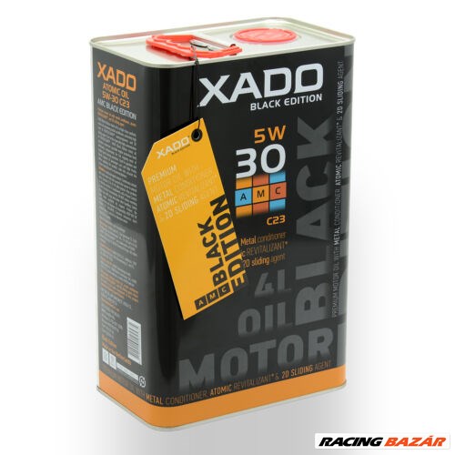 XADO Atomic 5W-30 C23 AMC Black Edition 4L kiszerelésű szintetikus motorolaj 25273 1. kép