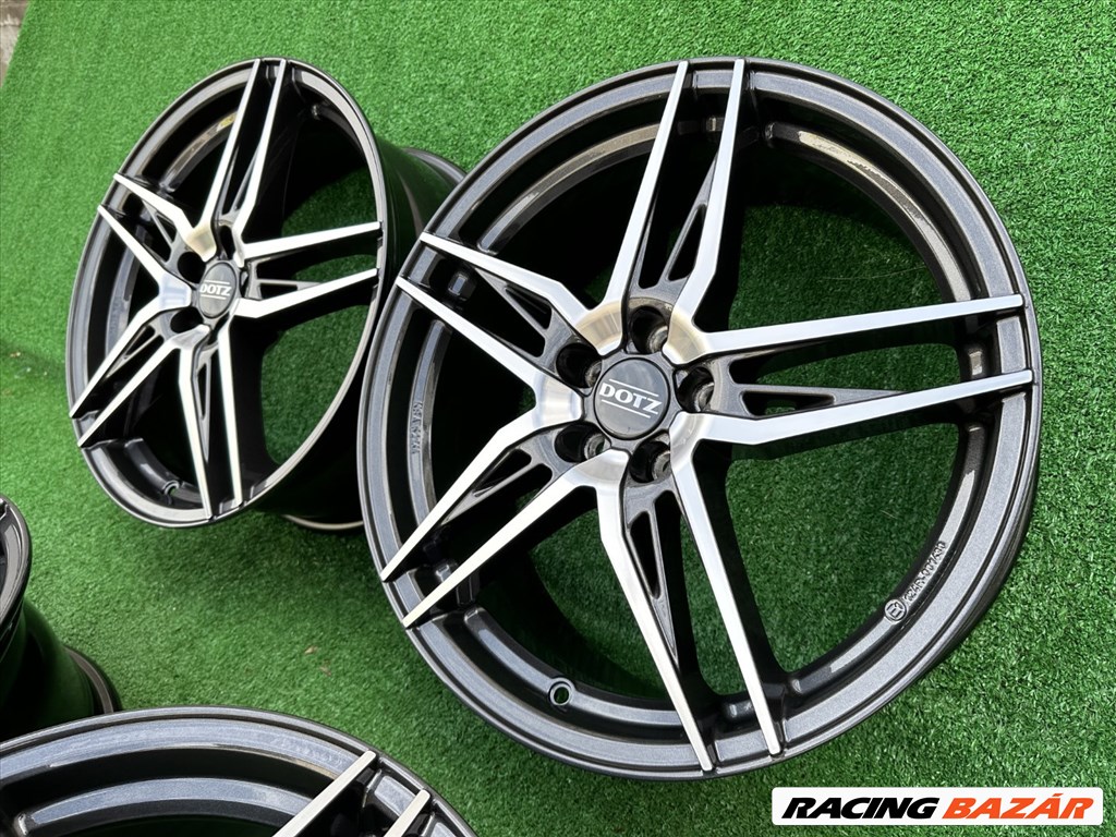 R19 5x112 (57,1) DOTZ Interlagos Dark Gunmetal Polished - Bicolor - 7.5J ET51 1. kép