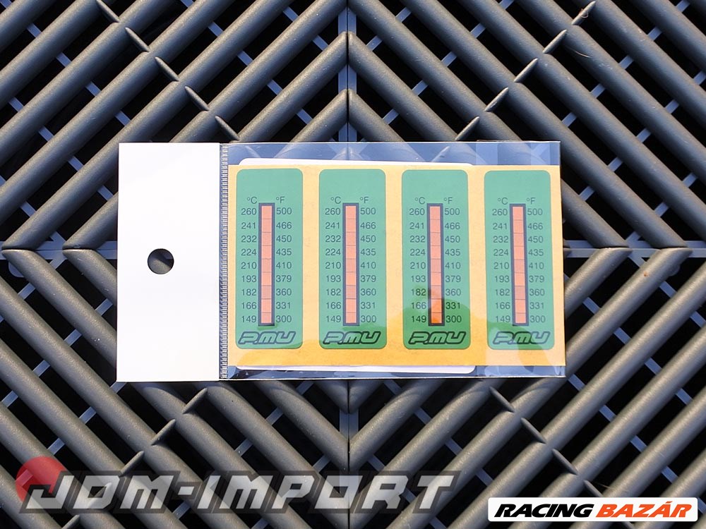 PMU fék hőmérő matrica 2. kép