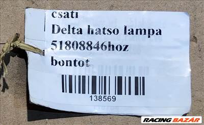 138569 Lancia Delta jobb hátsó lámpa elektromos csatlakozó 51808846