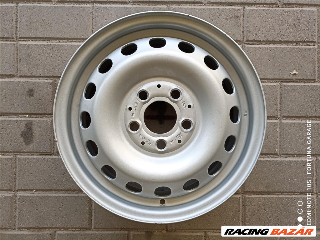 5x112 15" Mercedes Vito újszerű lemezfelni garnitúra (R248) 4. kép