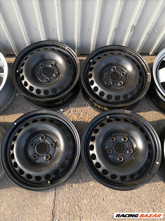 5x120 16 Gyári Volkswagen lemezfelni 40000ft a 4db/118/ 3. kép