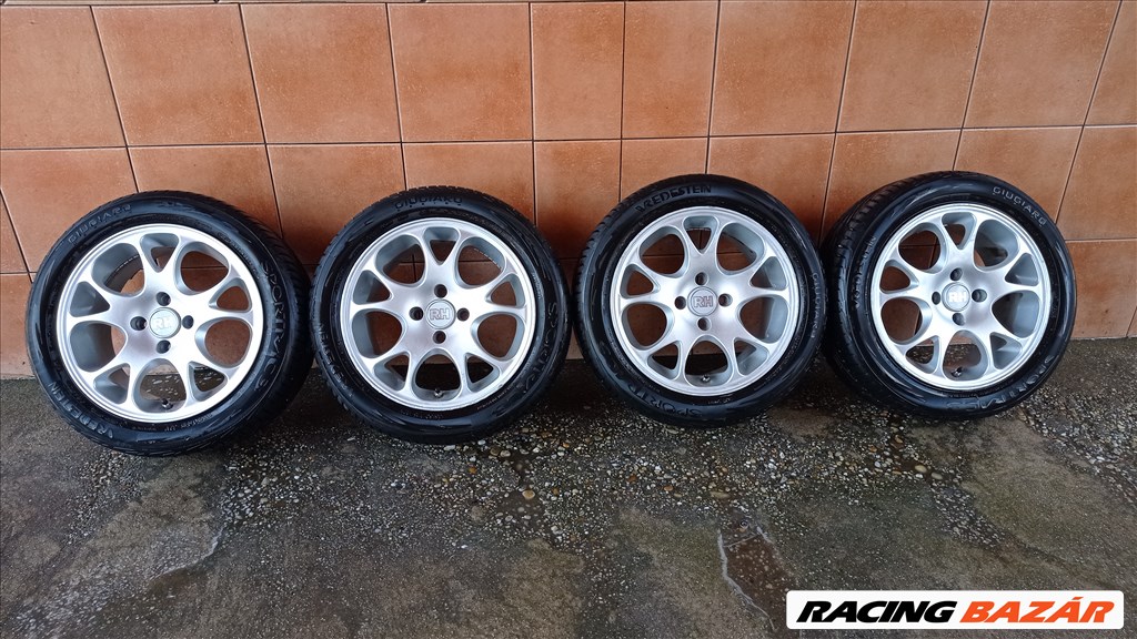 RH 15" ALUFELNI 4X100 NYÁRI 195/50R15 GUMIVAL OLCSÒN!!!! 1. kép