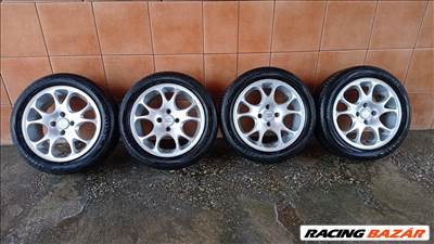 RH 15" ALUFELNI 4X100 NYÁRI 195/50R15 GUMIVAL OLCSÒN!!!!