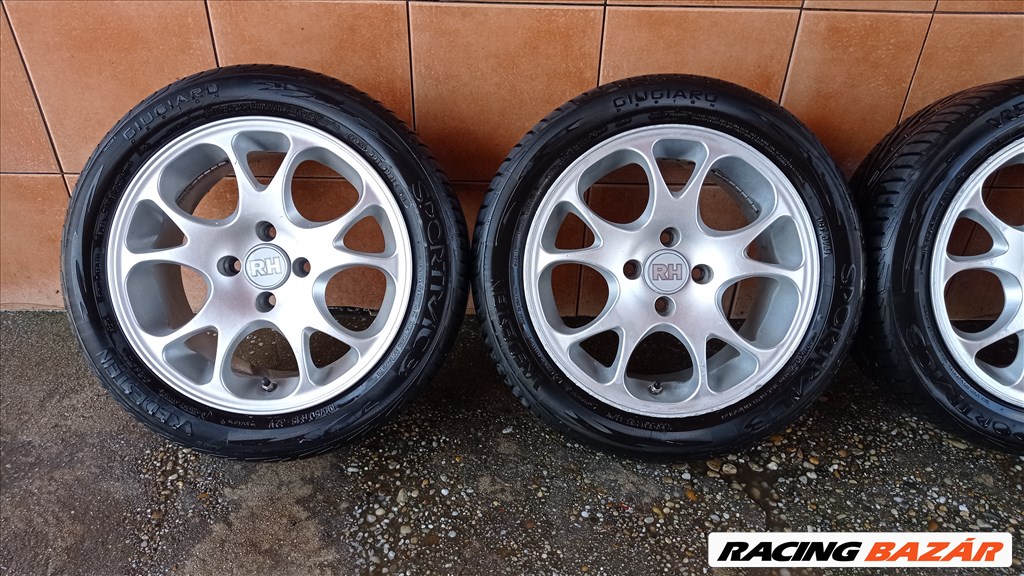 RH 15" ALUFELNI 4X100 NYÁRI 195/50R15 GUMIVAL OLCSÒN!!!! 2. kép