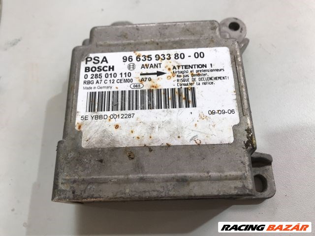 Peugeot 207 Légzsák Elektronika 9663593380 1. kép