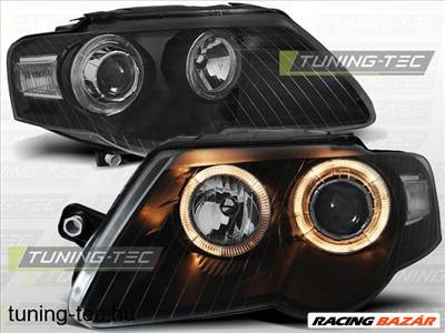 Volkswagen Passat B6 VW PASSAT B6 3C 03.05-10 ANGEL EYES BLACK Tuning-T