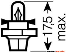OSRAM 2351MFX6 - izzó, műszerfal világítás 1. kép