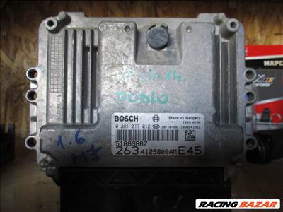 Fiat Doblo II 1.6 Multijet 16V motorvezérlő elektronika  0281017012 51889887