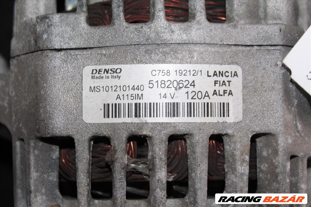 Fiat Bravo 2010- 2.0 MJET generátor (201)  51820624 2. kép