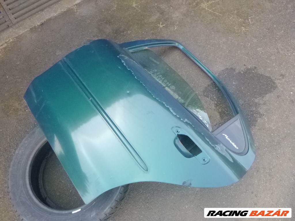 Ford Mondeo Mk2 1998, 5 AJTÓS ZÖLD BAL HÁTSÓ AJTÓ ÜVEGGEL HATÁROLÓVAL 4. kép