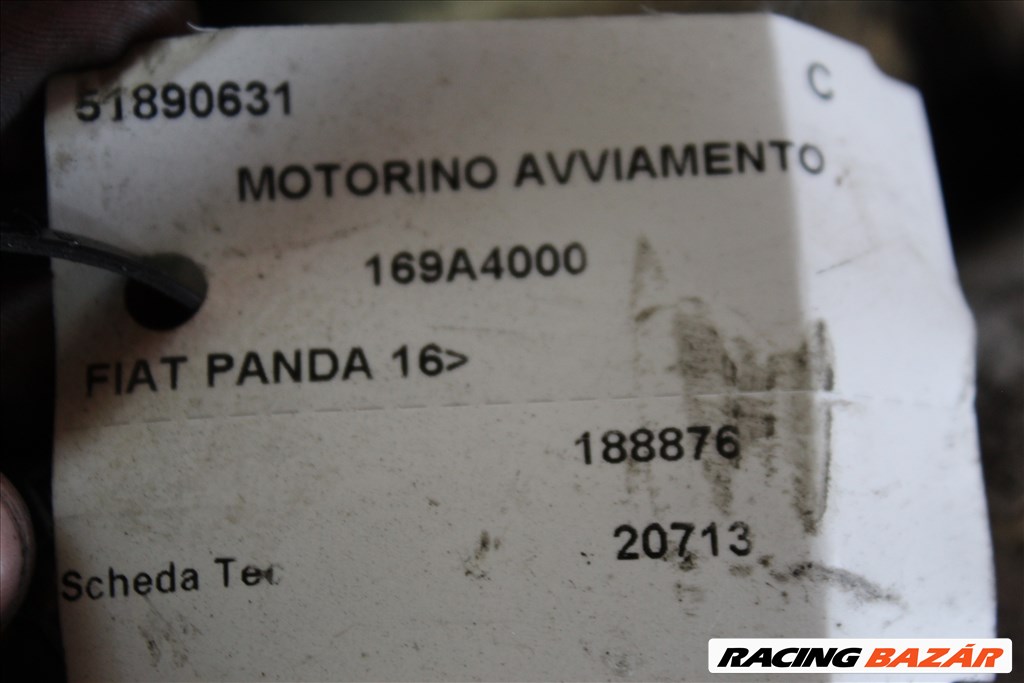 Fiat Panda 2016 1.2B önindító  51890631 (242) 3. kép
