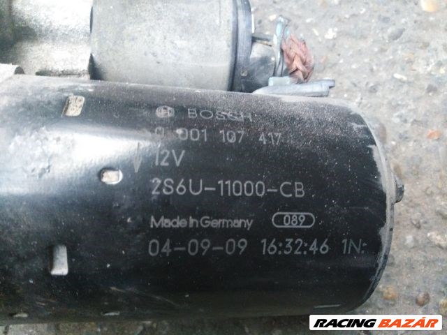 Mazda 2 (ZQ) MZI 1.2 (ZQ)5 Önindító 00001107417 2s6u11000cb 3. kép