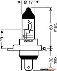 OSRAM 64196 - fényszóró izzó DAF IVECO MAN MERCEDES-BENZ NEOPLAN NISSAN RENAULT TRUCKS SCANIA VOLVO 