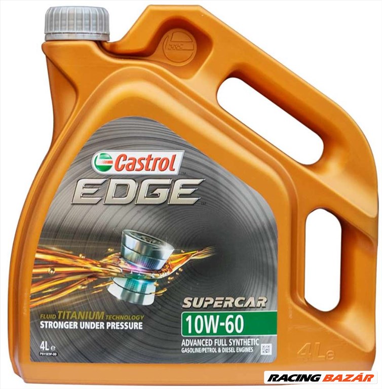 Castrol Edge Titanium FST Supercar 10w60 4l 1. kép