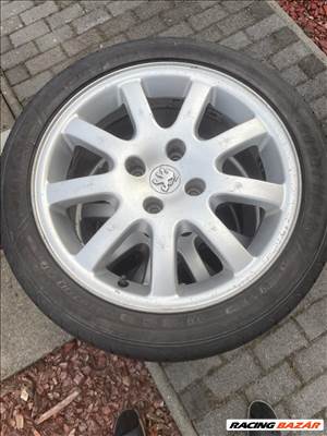  16" használt alufelni, rajta 205/45 használt Goodyear nyári gumi gumi 