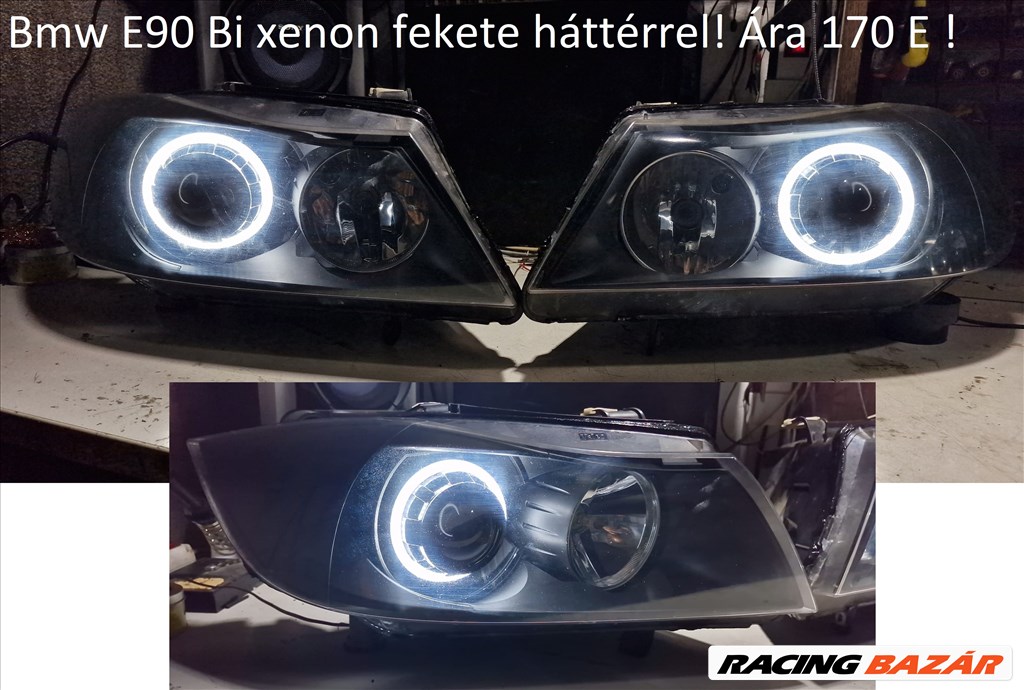 BMW 5-ös E60/E61 Bmw e60-61 be való Xenon lámpák felújítva ledes nappali fénnyel 7. kép